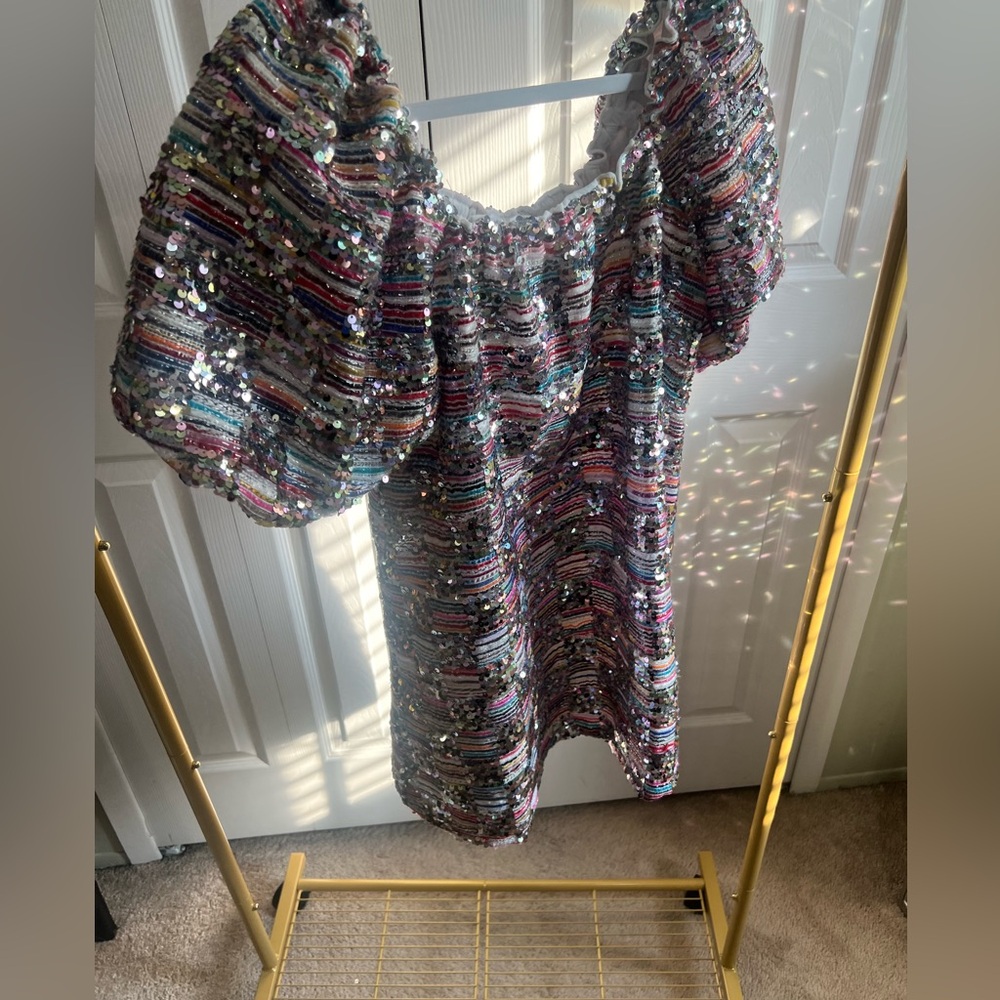 NWOT - Buddy Love Sequin Mini Dress, Sz S